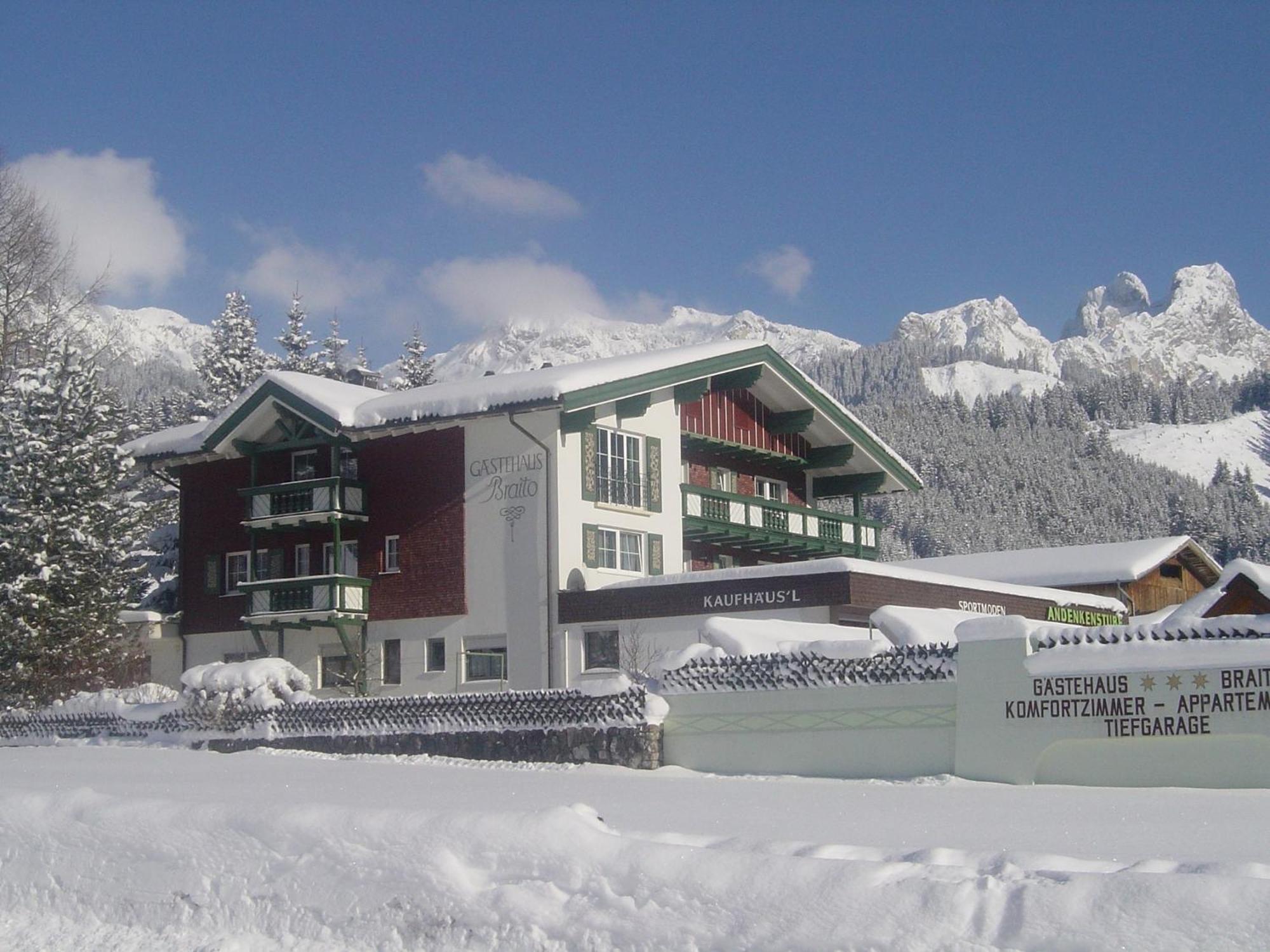 Gaestehaus - Apart Braito Gran Bagian luar foto